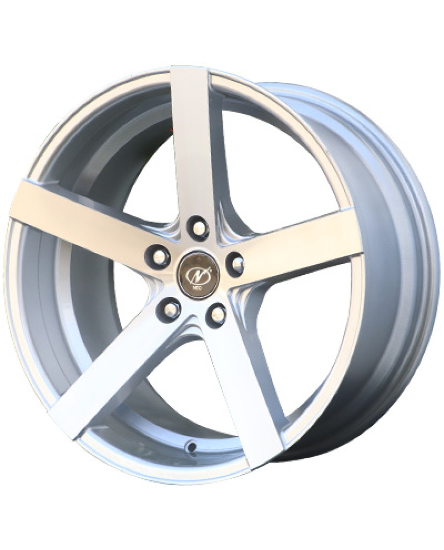 Techno in Silver Machined finish. The Size of alloy wheel is18x8.5 inch and the PCD is 5x114(SET OF 4)
